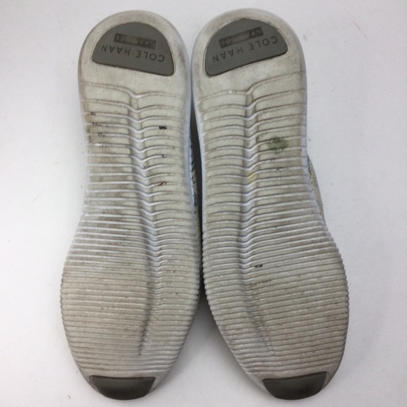 Cole Haan StudioGrand Snake Print Perforated Nubuck Toggle Back Sneaker Size 9 - Picture 6 of 11